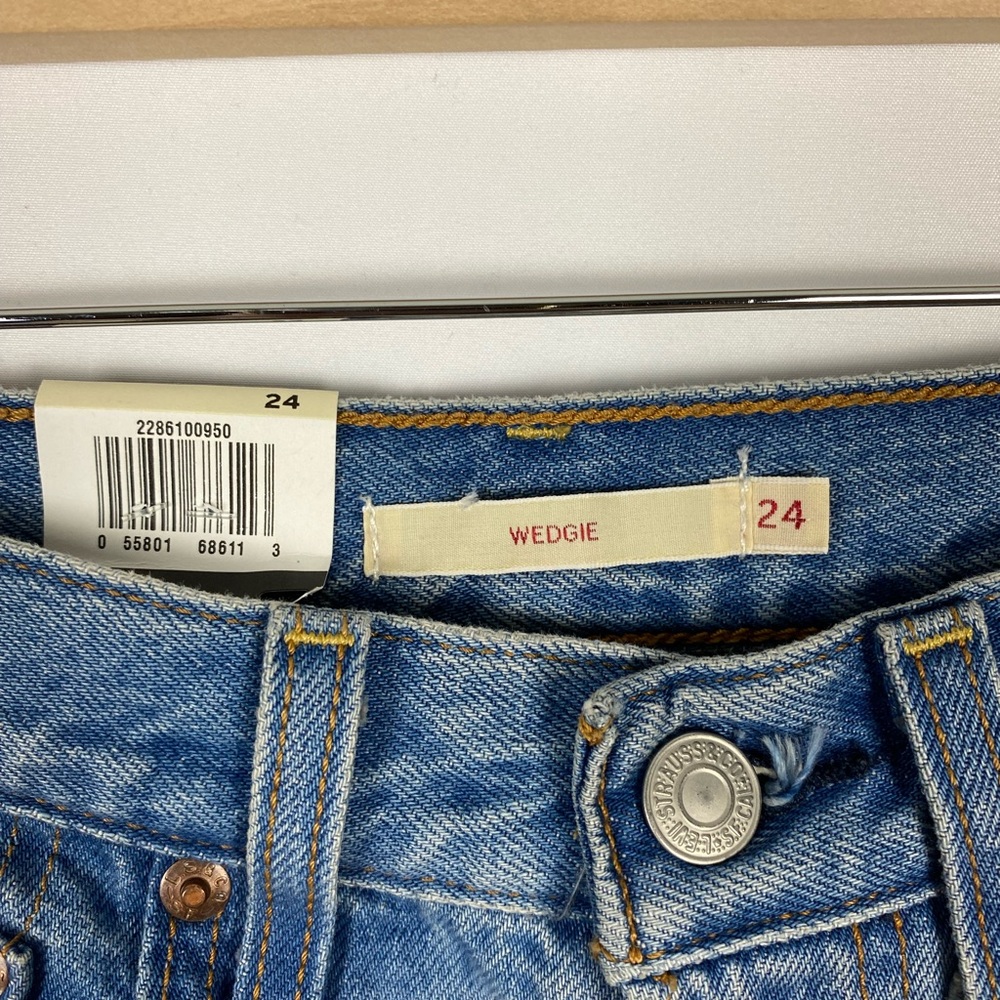 Levi’s Wedgie Icon Jeans Size 24 - Picture 4 of 7